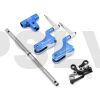  H45162QN  	 450DFC Main Rotor Head Upgrade Set/Blue 